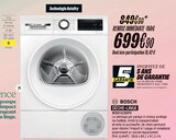 Sèche-linge WQG1420DFR - BOSCH - Blanc Brun à Saint-Cloud Sèche-linge WQG1420DFR - BOSCH en promo chez Blanc Brun Saint-Cloud à 699,90 €