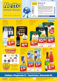 Aktueller Netto Marken-Discount Discounter Prospekt für Sulzbach: DER ORT, AN DEM DU IMMER AUSGEZEICHNETE PREISE FINDEST. mit 2} Seiten, 15.09.2025 - 20.09.2025