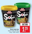 Soba Cup im Angebot bei Marktkauf in Göppingen Soba Cup Angebote von Nissin bei Marktkauf Göppingen für 1,29 €