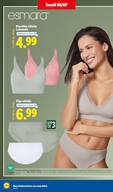 Lingerie Femme Angebote im Prospekt "Le vrai prix des bonnes choses" von Lidl Lingerie Femme Angebote im Prospekt "Le vrai prix des bonnes choses" von Lidl auf Seite 16