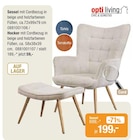 Sessel im Angebot bei Opti-Wohnwelt in Neubrandenburg Sessel Angebote von opti living bei Opti-Wohnwelt Neubrandenburg für 59,00 €