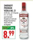 Aktuelles Smirnoff Premium Vodka No. 21 oder Smirnoff Raspberry Crush oder Mango Passionfruit Twist Angebot bei Marktkauf in Recklinghausen ab 8,99 €