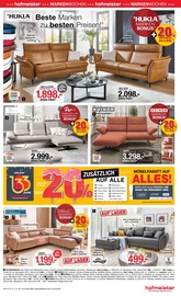 Sofa im hofmeister Prospekt in Ludwigsburg Aktueller hofmeister Prospekt mit Sofa, "20% MÖBELRABATT AUF ALLES!", Seite 5