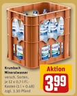 REWE Teublitz - Mineralwasser Angebot im Prospekt Mineralwasser bei REWE im Teublitz Prospekt für 3,99 €