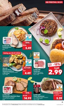 Schweinefleisch im Kaufland Prospekt "KNÜLLER" mit 61 Seiten (Mülheim (Ruhr))