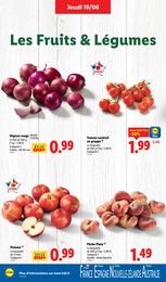 Prix et réduction Oignon dans le prospectus Lidl en cours Offre Oignon dans le catalogue Lidl du moment à la page 4