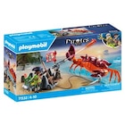 Playmobil Pirates 71532 Pirate et crabe géant à 19,43 € dans le catalogue Fnac