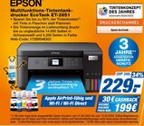 Multifunktions-Tintentank- drucker EcoTank ET-2851 im Angebot bei expert in Gronau Multifunktions-Tintentank- drucker EcoTank ET-2851 Angebote bei expert Gronau für 199,00 €