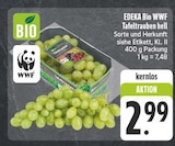 Tafeltrauben hell Angebote von EDEKA Bio WWF bei EDEKA Leipzig für 2,99 €