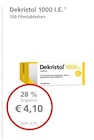 Dekristol 1000 I.E. bei LINDA im Balve Prospekt für 4,10 €