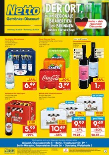Aktueller Netto Marken-Discount Prospekt für Liepe und Ungebung, Seiten zum blättern Netto Marken-Discount Prospekt DER ORT, AN DEM DU IMMER AUSGEZEICHNETE PREISE FINDEST. mit Seiten in Liepe und Umgebung