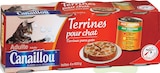 Terrines pour chat adulte aux viandes et aux légumes - CANAILLOU en promo chez Intermarché Super Terrines pour chat adulte aux viandes et aux légumes - CANAILLOU dans le catalogue Intermarché Super