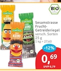 Bert Riegel von Sesamstrasse für 0,69 € bei budni im Angebot Bert Riegel von Sesamstrasse im aktuellen budni Prospekt