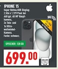 IPHONE 15 im Angebot bei Marktkauf in Recklinghausen IPHONE 15 Angebote von Apple bei Marktkauf Recklinghausen für 699,00 €