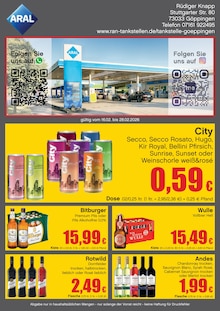 Bitburger im aktuellen RAN Prospekt (Göppingen) Bitburger im RAN Prospekt "RAN" mit 2 Seiten (Göppingen)