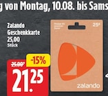 Geschenkkarte im Angebot bei EDEKA in Berlin Geschenkkarte Angebote von Zalando bei EDEKA Berlin für 21,25 €