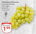 Tafeltrauben hell kernlos Angebote bei GLOBUS Duisburg für 1,99 €