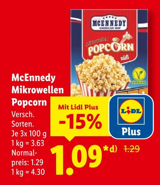 Mikrowellen Popcorn