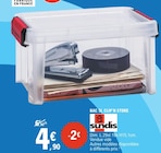 E.Leclerc La Môle - Promo Bac 5L Clip'n Store Promo Bac 5L Clip'n Store à 4,90 € dans le catalogue E.Leclerc à La Môle