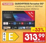 Netto Marken-Discount - QU50VP75OS Fernseher 50" Angebot im Prospekt QU50VP75OS Fernseher 50" bei Netto Marken-Discount im Prospekt "" für 313,99 €