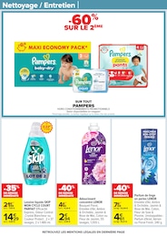 Offre Pampers dans le catalogue Carrefour du moment à la page 74