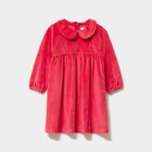 Robe effet velours paillettes rouge bébé fille à 9,99 € dans le catalogue La Halle