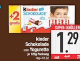Schokolade im Angebot bei EDEKA in Augsburg Schokolade Angebote von Kinder bei EDEKA Augsburg für 1,29 €