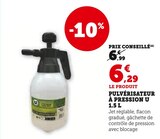 Pulvérisateur à pression 1.5 l - U dans le catalogue Super U