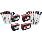 SUR TOUS LES BALAIS D'ESSUIE GLACES ET BATTERIES - CARREFOUR en promo chez Carrefour Créteil