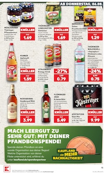 Energydrink im aktuellen Kaufland Prospekt (Jena) Energydrink im Kaufland Prospekt "Hier bin ich richtig" mit 75 Seiten (Jena)