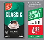 Aktuelles Kaffee Classic gemahlen Angebot bei Marktkauf in Filderstadt ab 4,99 €
