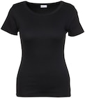 Geripptes T-Shirt für 4,00 € bei Woolworth im Angebot Geripptes T-Shirt im aktuellen Woolworth Prospekt