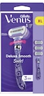 Deluxe Smooth Sensitive Roségold Starterpack oder Deluxe Smooth Swirl Starterpack Angebote von Gillette Venus bei Rossmann Viersen für 15,99 €