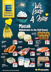 E center Supermarkt Prospekt der aktuellen Woche mit 2 Seiten, gültig von 13.10.2025 bis 18.10.2025, in Altenkunstadt und Umgebung Aktueller E center Supermarkt Prospekt in Altenkunstadt und Umgebung, "Wir feiern 4 Jahre" mit 2 Seiten, 13.10.2025 - 18.10.2025