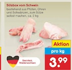 Aktuelles Sülzbox vom Schwein Angebot bei Netto Marken-Discount in Paderborn ab 3,99 €