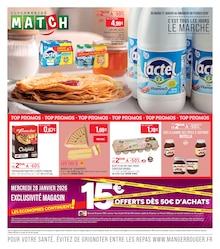 Catalogue Supermarchés Match de la semaine 4, "C'EST TOUS LES JOURS LE MARCHÉ", page 1, 27/01/2026 - 08/02/2026 Prospectus Supermarchés Match en cours, "C'EST TOUS LES JOURS LE MARCHÉ", page 1 sur 20