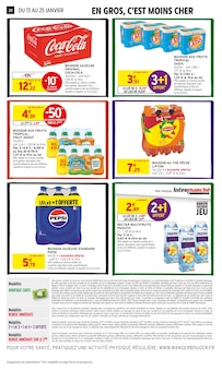 Promotion Coca-Cola dans le prospectus Intermarché Super, valable du 13/01/2026 au 25/01/2026 Promo Coca-Cola dans le catalogue Intermarché Super du moment à la page 30