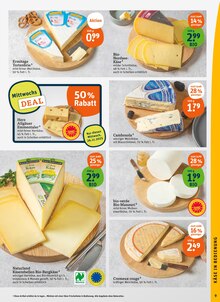 Käse im tegut Prospekt "tegut… gute Lebensmittel" mit 23 Seiten (Nürnberg)