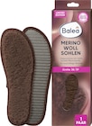 Einlegesohlen Merino Woll Sohlen Gr. 38/39 (1 Paar) Angebote von Balea bei dm-drogerie markt Wolfsburg für 3,95 €