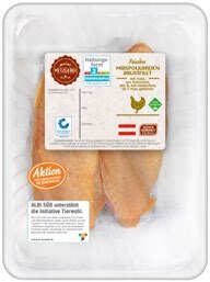 Huhn von MEINE METZGEREI im aktuellen ALDI SÜD Prospekt Maispoularden-Brustfilet von MEINE METZGEREI für 2,99 € bei ALDI SÜD im Angebot