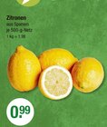 Zitronen im V-Markt Prospekt Zitronen von im aktuellen V-Markt Prospekt für 0,99 €