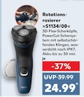 Rotationsrasierer für 24,99 € bei Kaufland im Angebot Rotationsrasierer im aktuellen Kaufland Prospekt