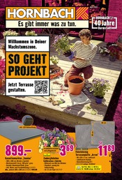 Aktueller Hornbach Baumarkt Prospekt in Büttelborn und Umgebung, "Willkommen in Deiner Wachstumszone." mit 30 Seiten, 10.04.2024 - 08.05.2024