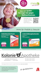 mea - meine apotheke Prospekt für Berlin: "Unsere Dezember-Angebote", 4 Seiten, 01.12.2025 - 31.12.2025
