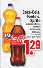 Coca-Cola, Fanta oder Sprite Angebote von Coca-Cola bei Marktkauf Radevormwald für 1,29 €