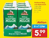 Haltbare Berg und Alpenmilch  im aktuellen Netto Marken-Discount Prospekt für 5,99 €