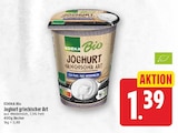 Bio Joghurt griechischer Art von EDEKA für 1,39 € bei E center im Angebot Bio Joghurt griechischer Art von EDEKA im aktuellen E center Prospekt