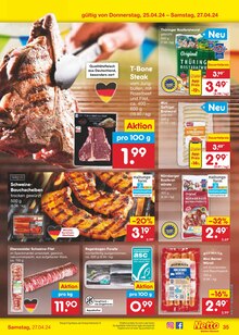 Rindfleisch im Netto Marken-Discount Prospekt "Aktuelle Angebote" mit 51 Seiten (Essen)