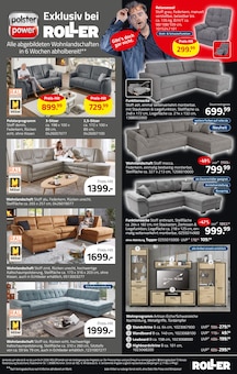 Relaxsessel im aktuellen ROLLER Prospekt (Wuppertal) Relaxsessel im ROLLER Prospekt "BÄRENSTARKE BLACK WEEKS" mit 16 Seiten (Wuppertal)