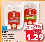 Aktuelles Fleischsalat Angebot bei Kaufland in Bonn ab 1,29 €